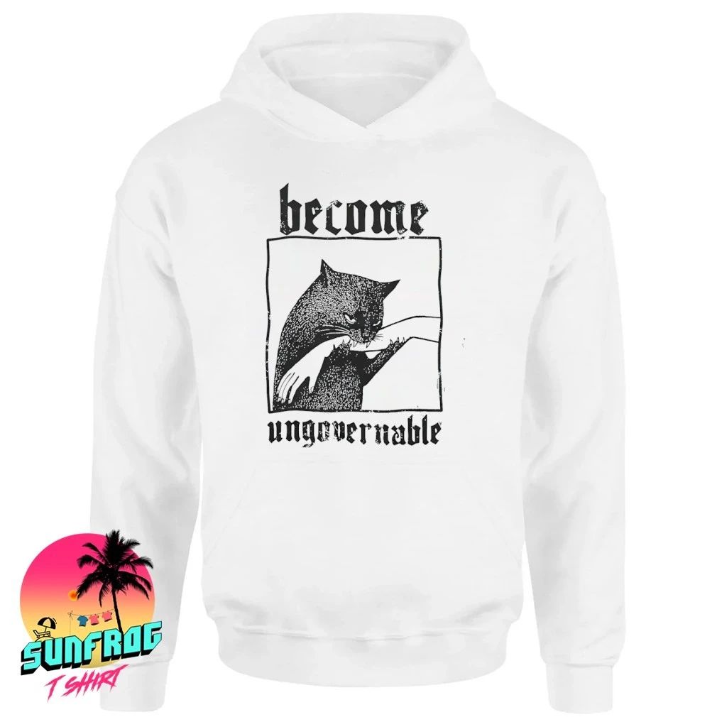 Become ungovernable cat funny shirt
