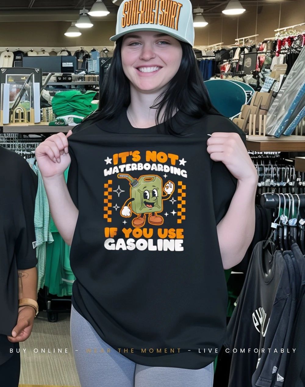 It’s Not Waterboarding if you use Gasoline shirt