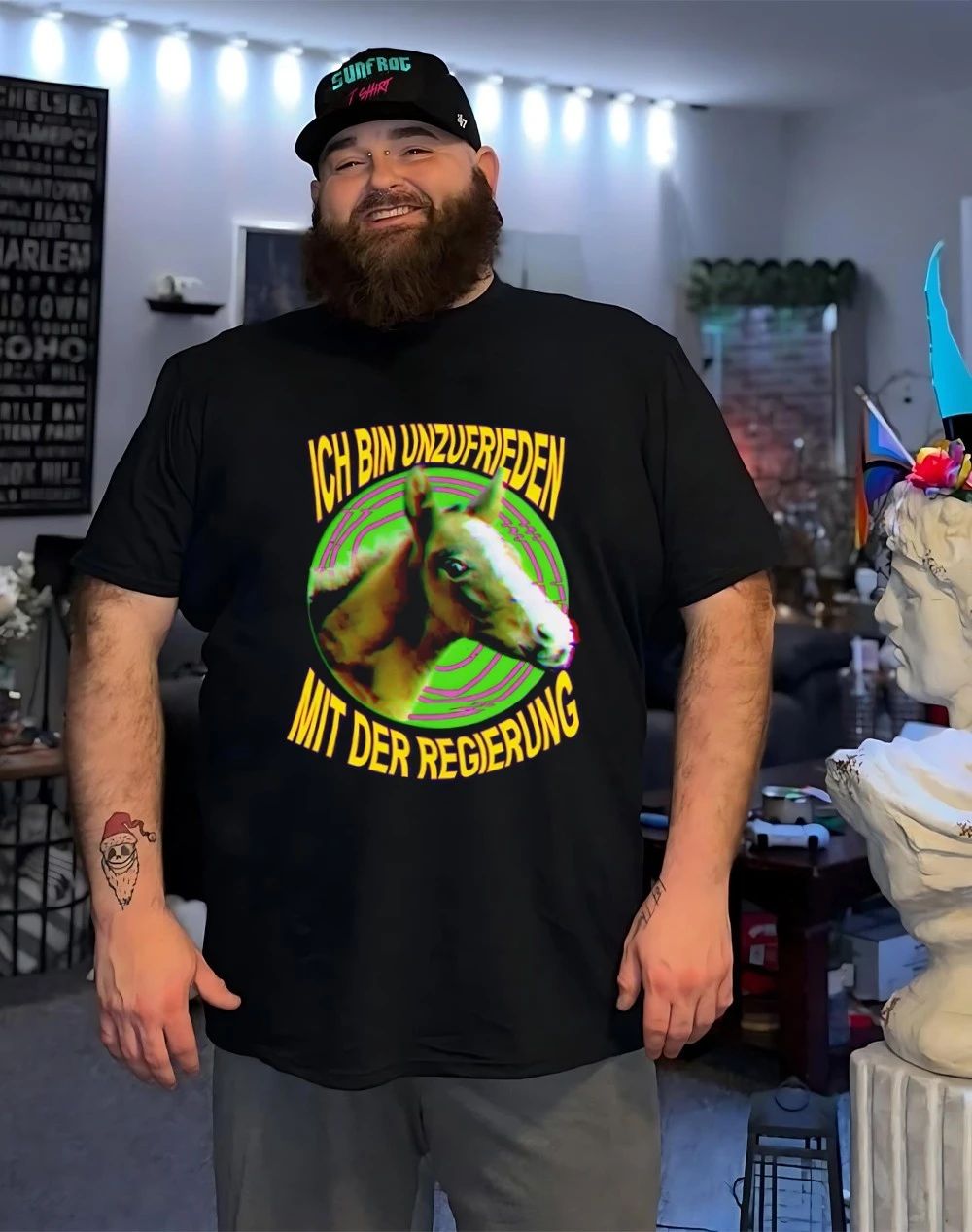 Ich bin unzufrieden mit der Regierung shirt