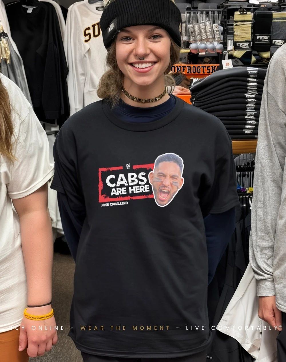 Jose Caballero New York Yankees cabs are here shirt