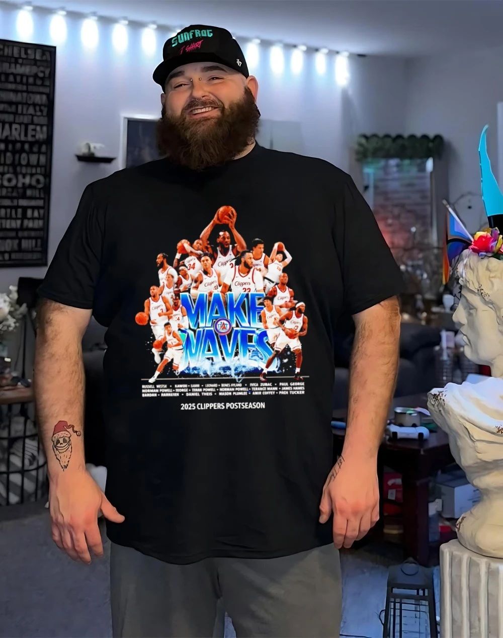 Los Angeles Clippers NBA Playoffs 2026 Make Waves shirt