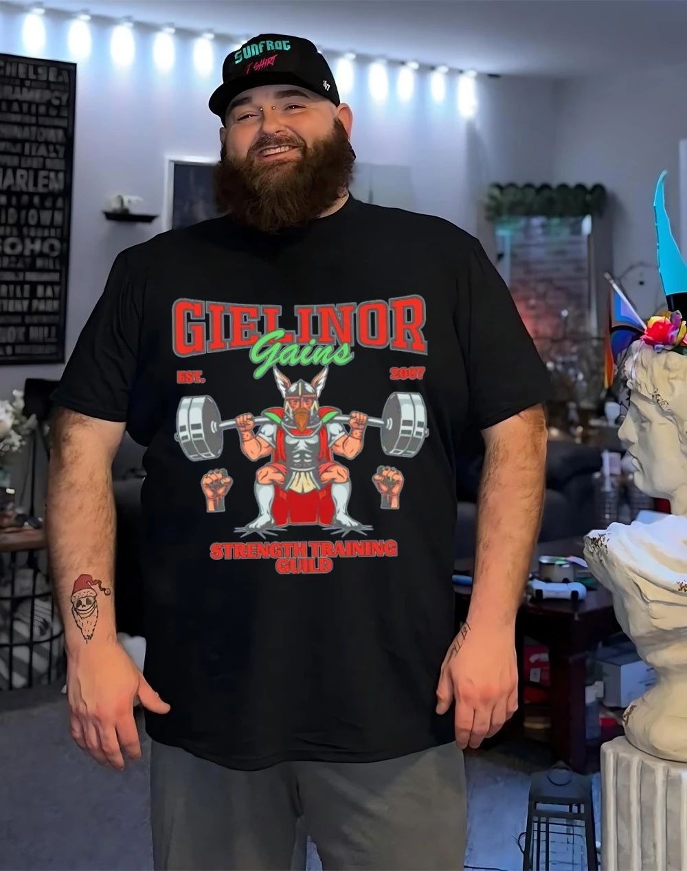 Gielinor Gains Strength Training Guild Shirt