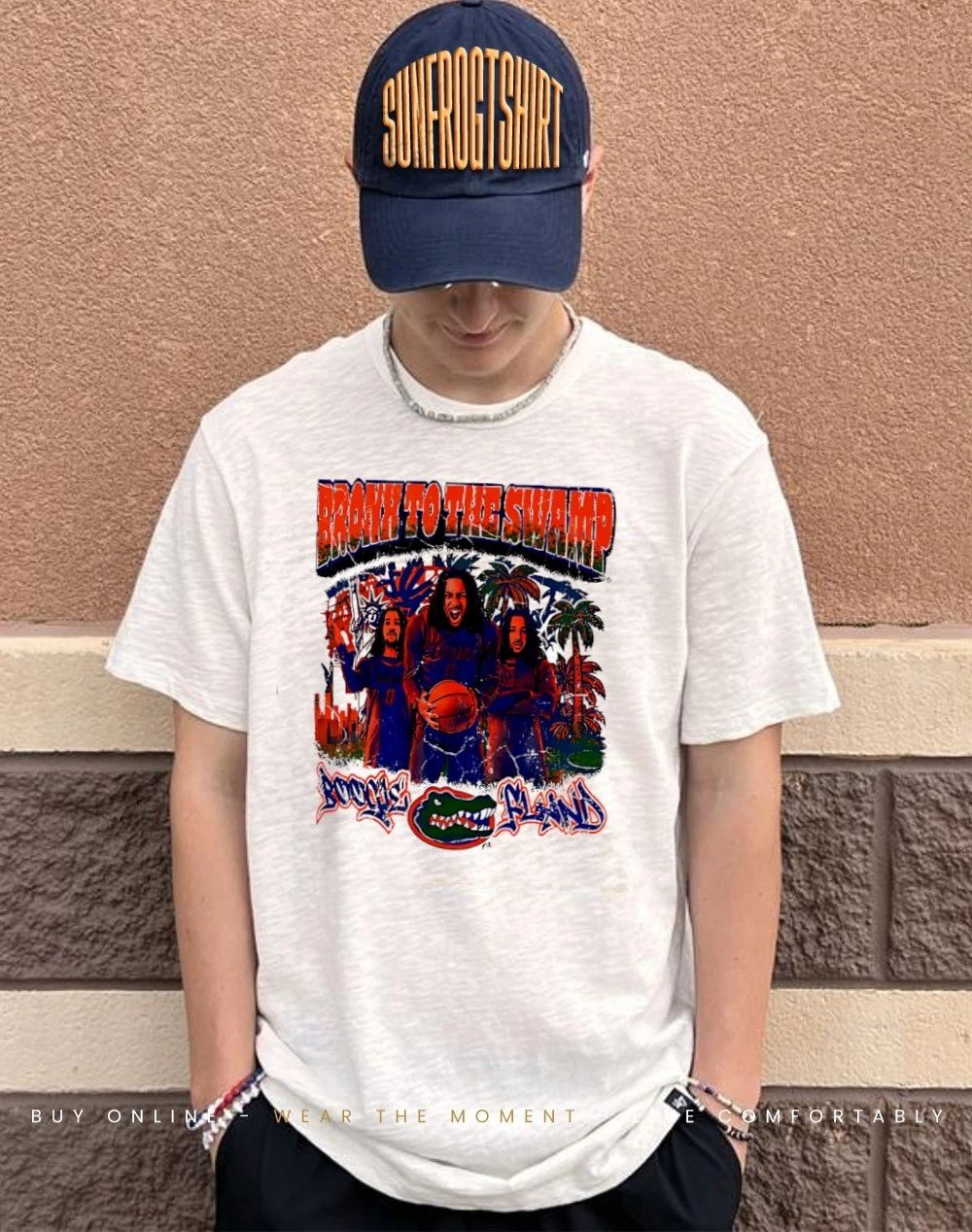 Florida Gators Men’s Basketball Boogie Fland Back To The Swamp shirt