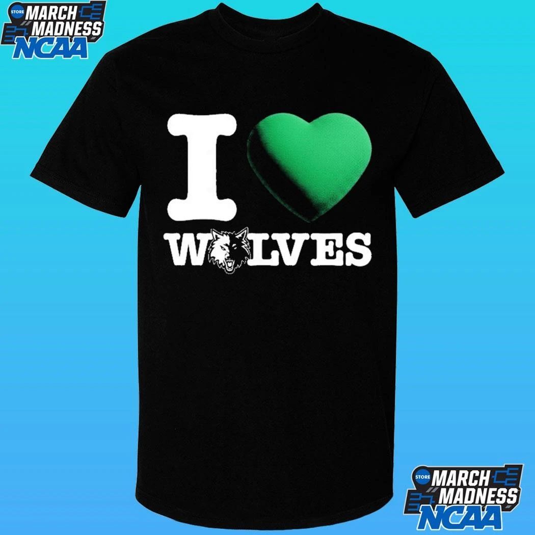 Timberwolves I Heart Wolves 2026 Playoffs Shirt