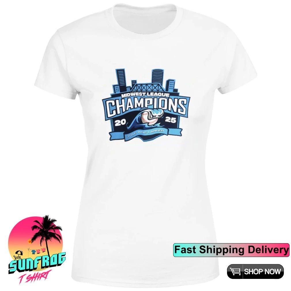 Title Wave Landed 2025 Midwest League Champions shirt