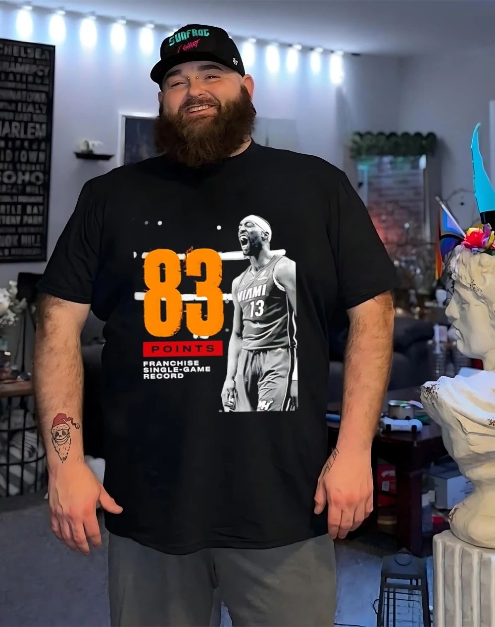 Bam Adebayo Burns His Name In History With 83 Points Unisex shirt