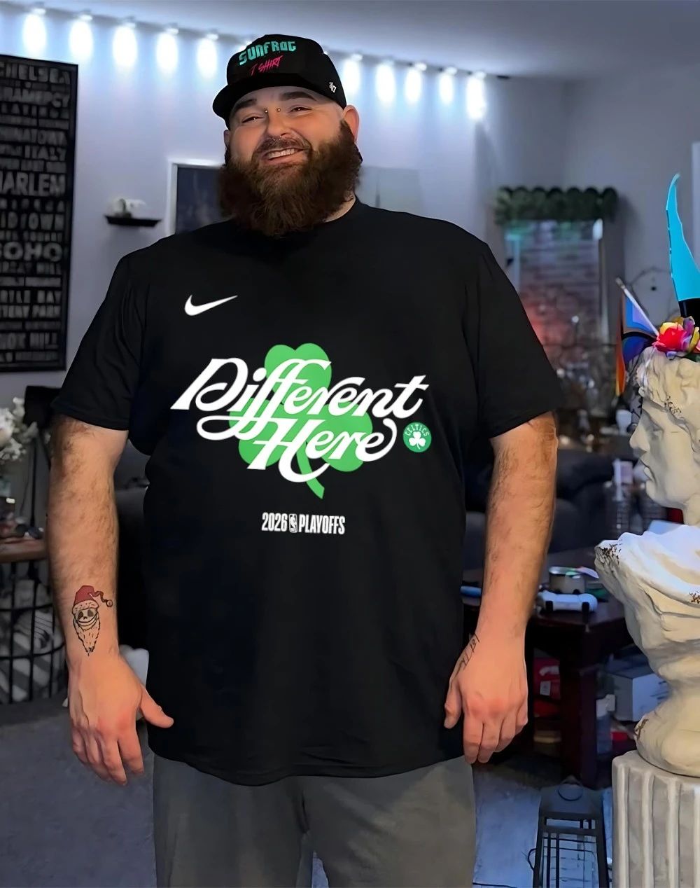 Different Here 2025-26 NBA Playoffs Boston Celtics shirt