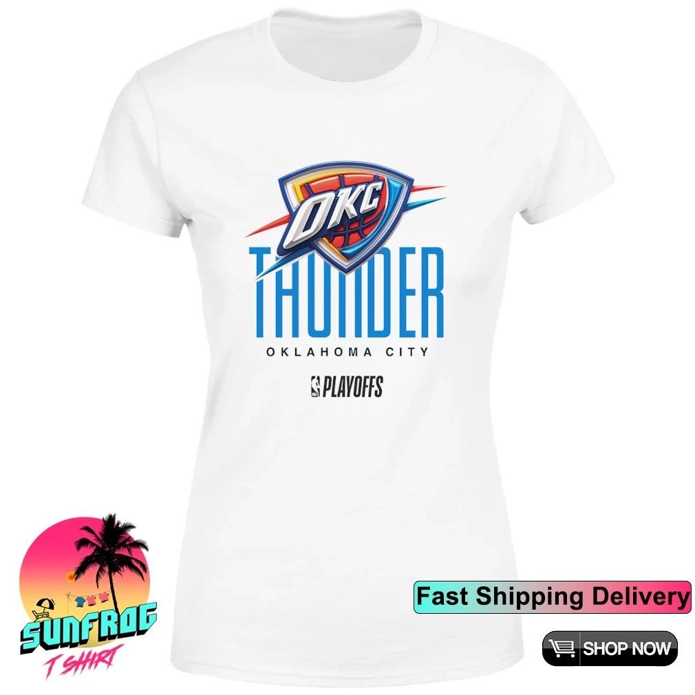 Oklahoma City Thunder 2026 NBA Playoff graphic shirt