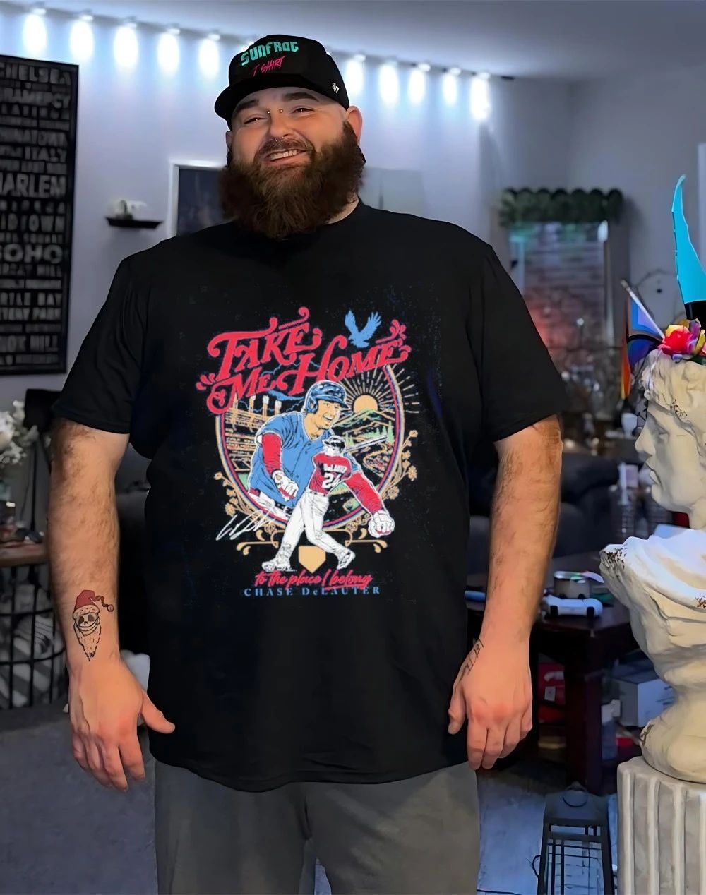 Chase DeLauter Cleveland Guardians Take Me Home shirt