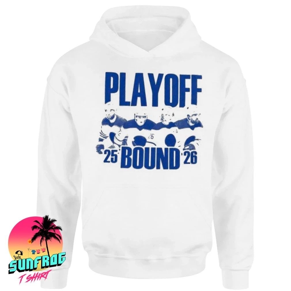 Buffalo Sabres Playoff Bound 2026 front and back shirt