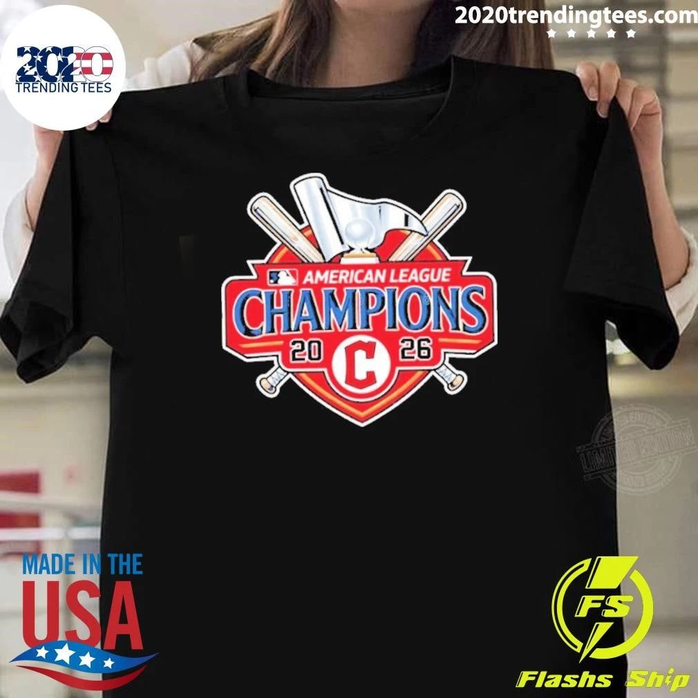 Cleveland Guardians American League Champions ’26 Trophy Shirt