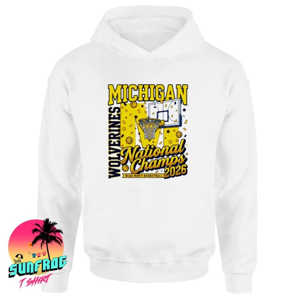 Michigan Basketball National Champions 2026 art shirt