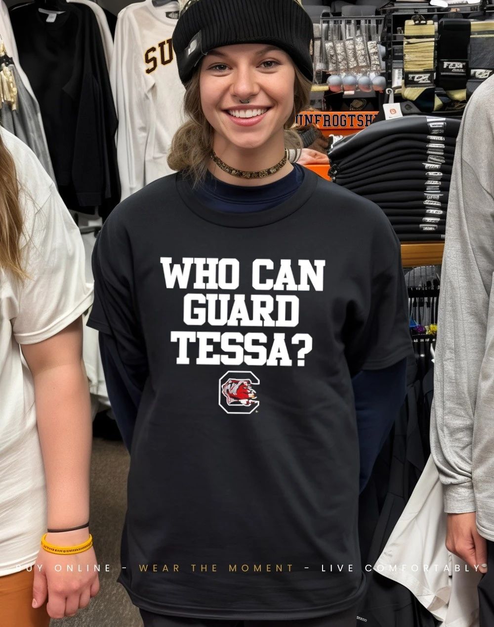 Who Can Guard Tessa South Carolina Gamecocks shirt
