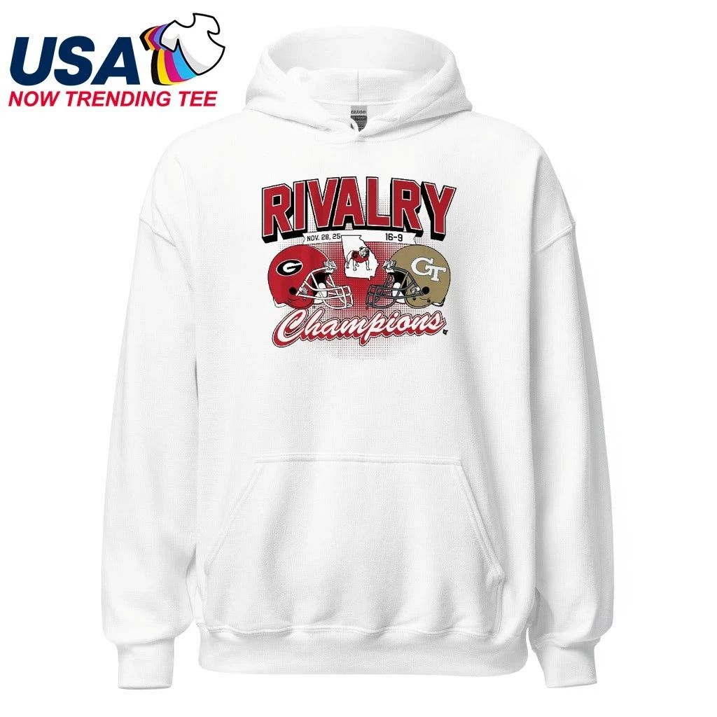 Georgia Bulldogs Beat Georgia Tech Yellow Jackets Rivalry Champions 2025 Shirt