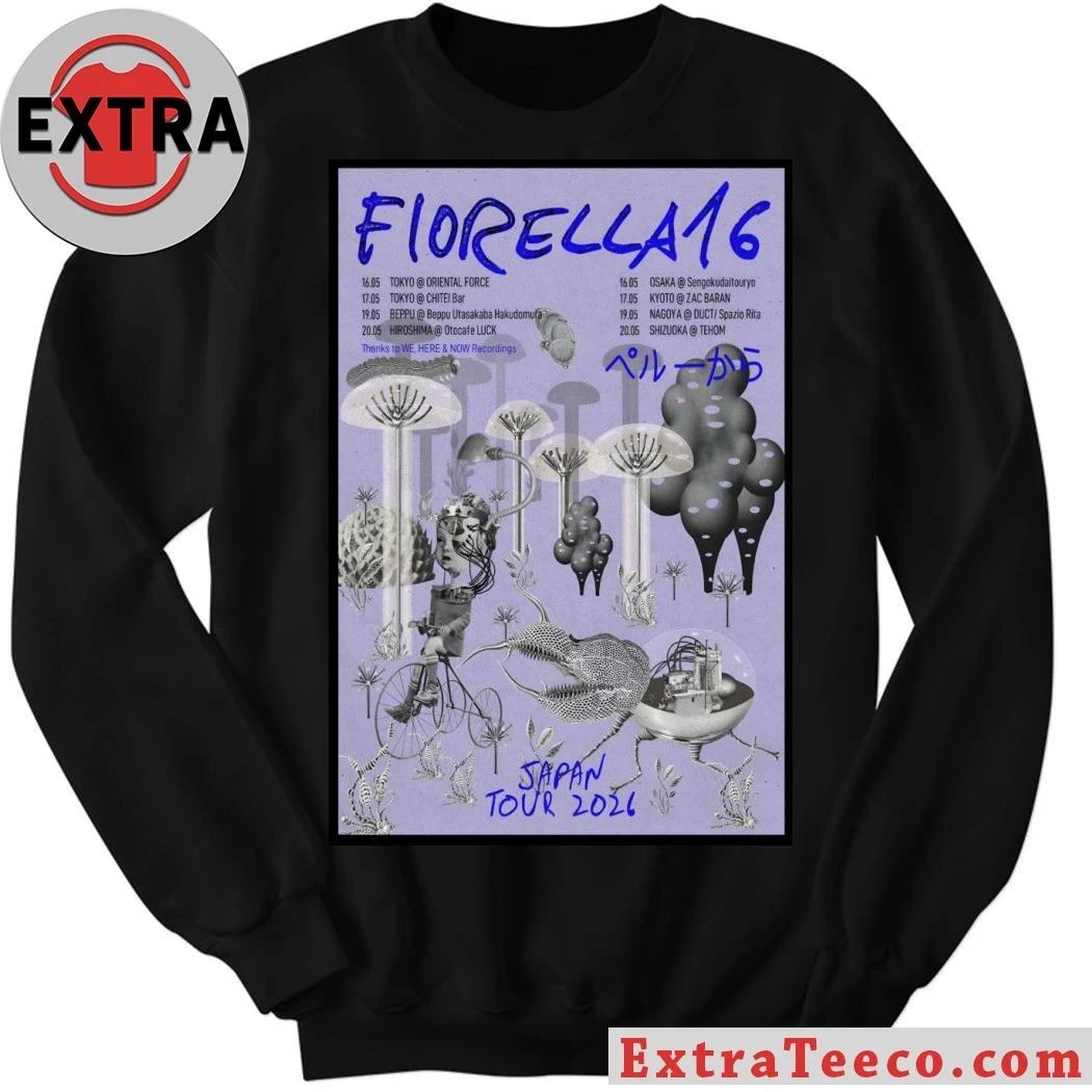 Fiorella 16 2026 Japan Tour Poster Shirt