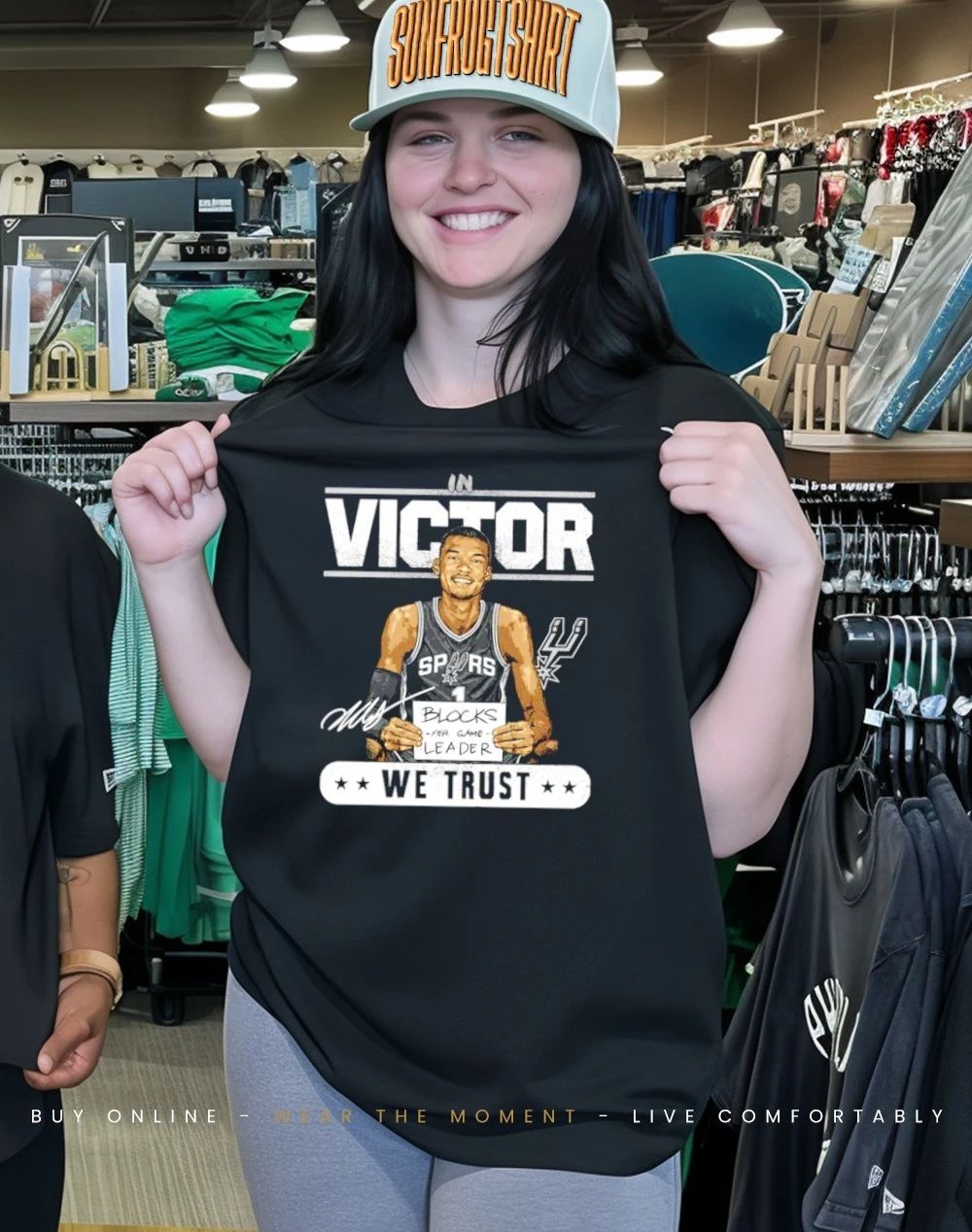 Victor Wembanyama San Antonio Spurs Blocks Leader Trust shirt