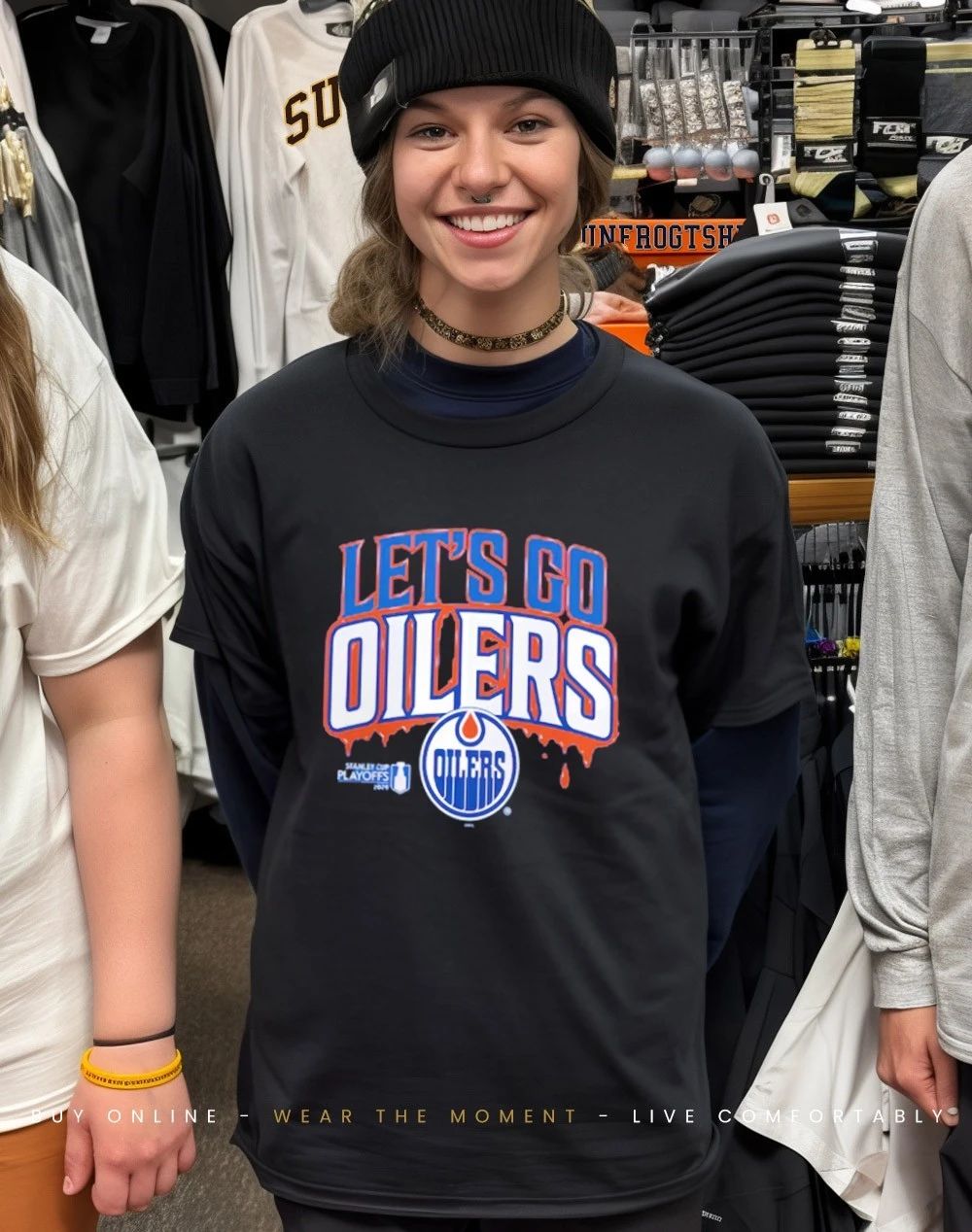 Edmonton Oilers let’s go Oilers 2026 Stanley Cup Playoffs Slogan shirt