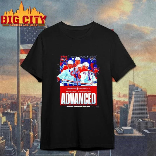 Premium Montreal Canadiens Advanced 2026 NHL Stanley Cup Playoffs poster shirt