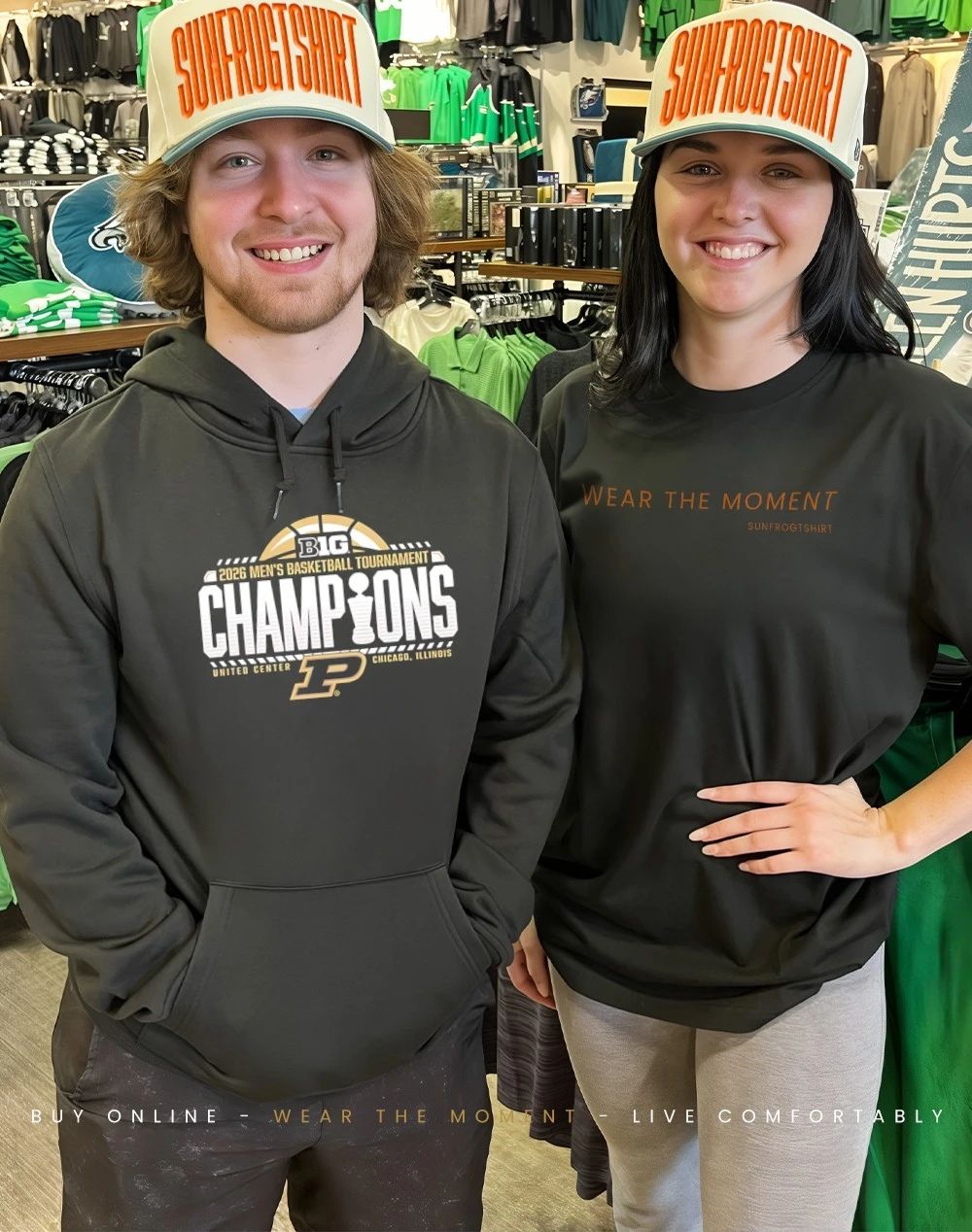 Purdue Boilermakers Big Ten Men’s Basketball Tournament Champions ’26 shirt