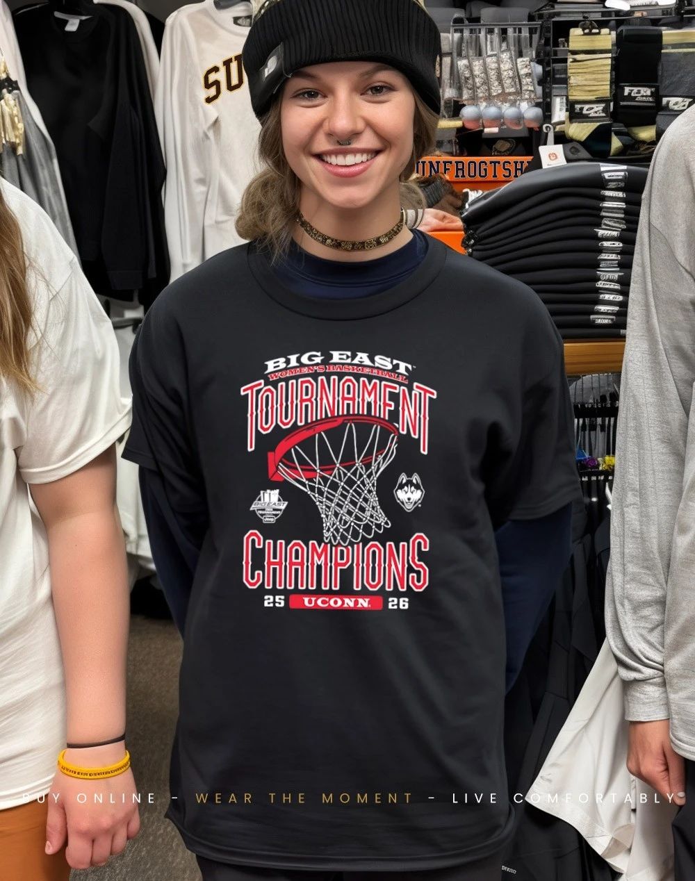 2026 Women’s Basketball Big East Conference Champs UConn Huskies Locker Room shirt