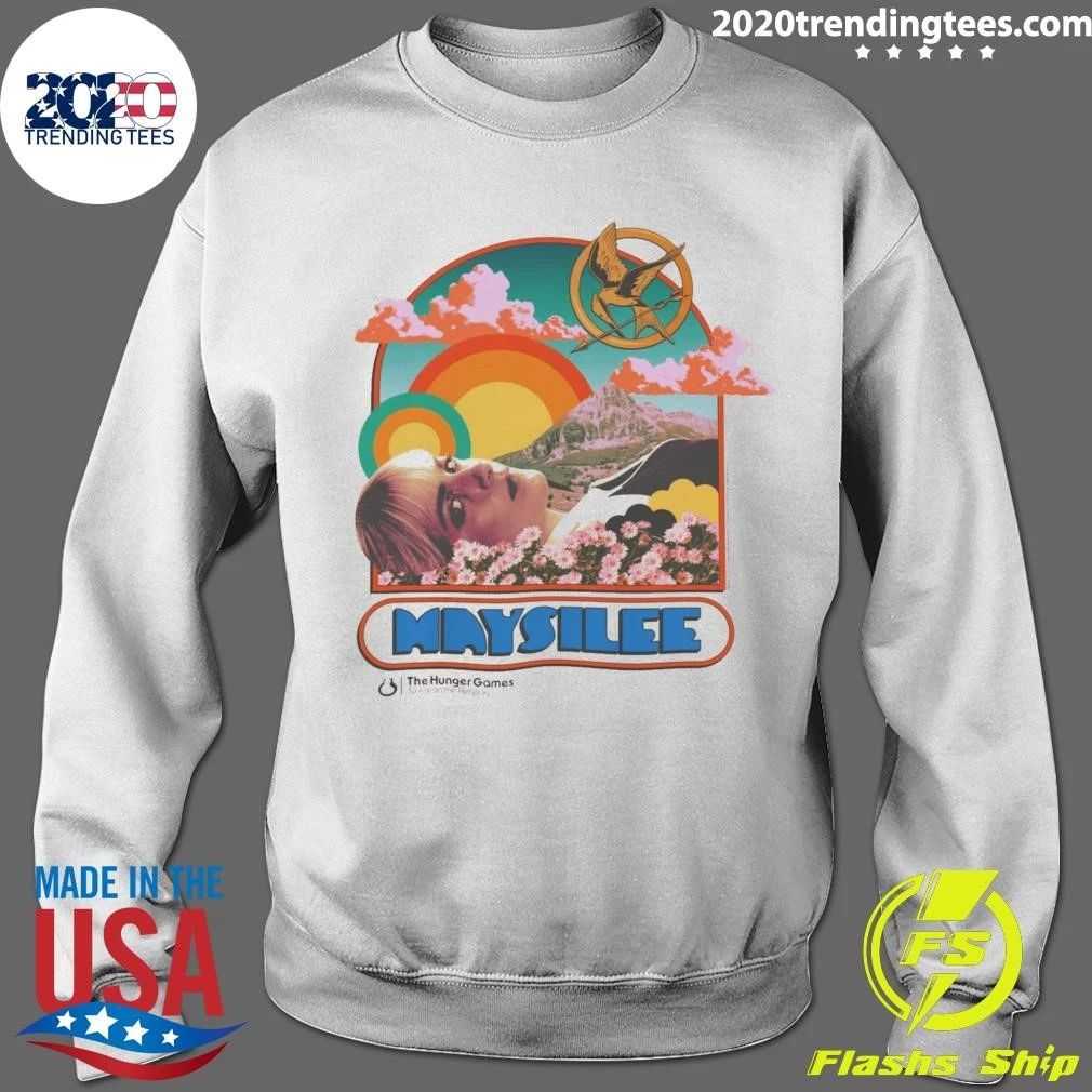 The Hunger Games Sunrise on the Reaping Maysilee Retro Shirt