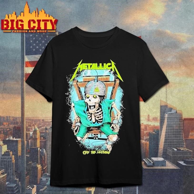 Metallica M72 World Tour Sparky 24 Ride The Lightning Pop-Up Shop Shirt