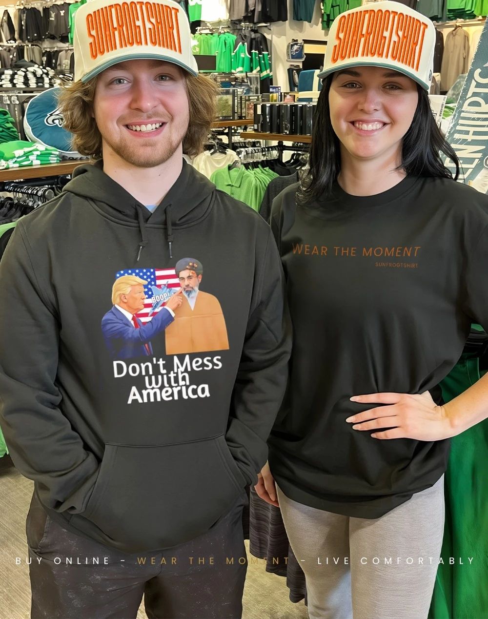 Donald Trump The Cardboard Ayatollah Dont Mess With America shirt