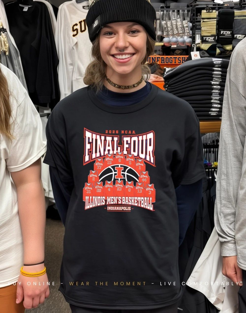 Illinois Men’s Basketball 2026 Final Four March Madness Jersey Madness shirt