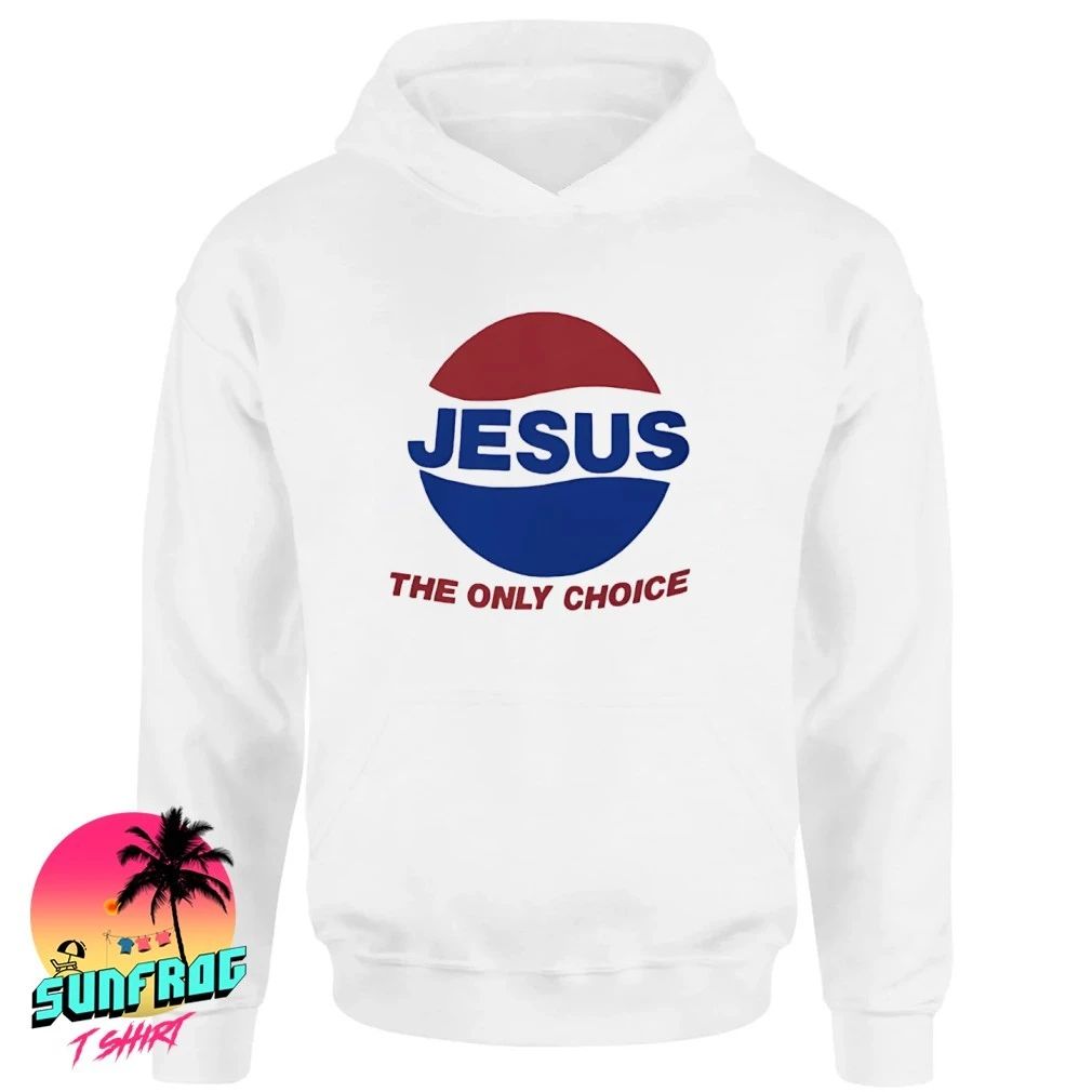 Jesus the only choice Pessi logo shirt