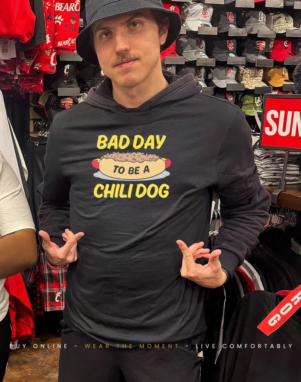 Bad day to be a chili dog shirt