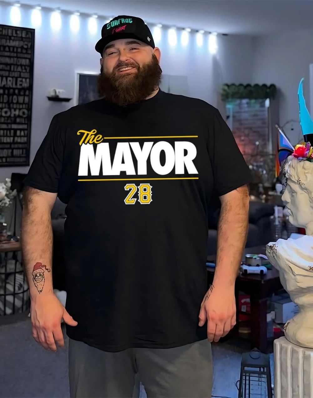 Jake Mangum the Mayor Pittsburgh Pirates shirt