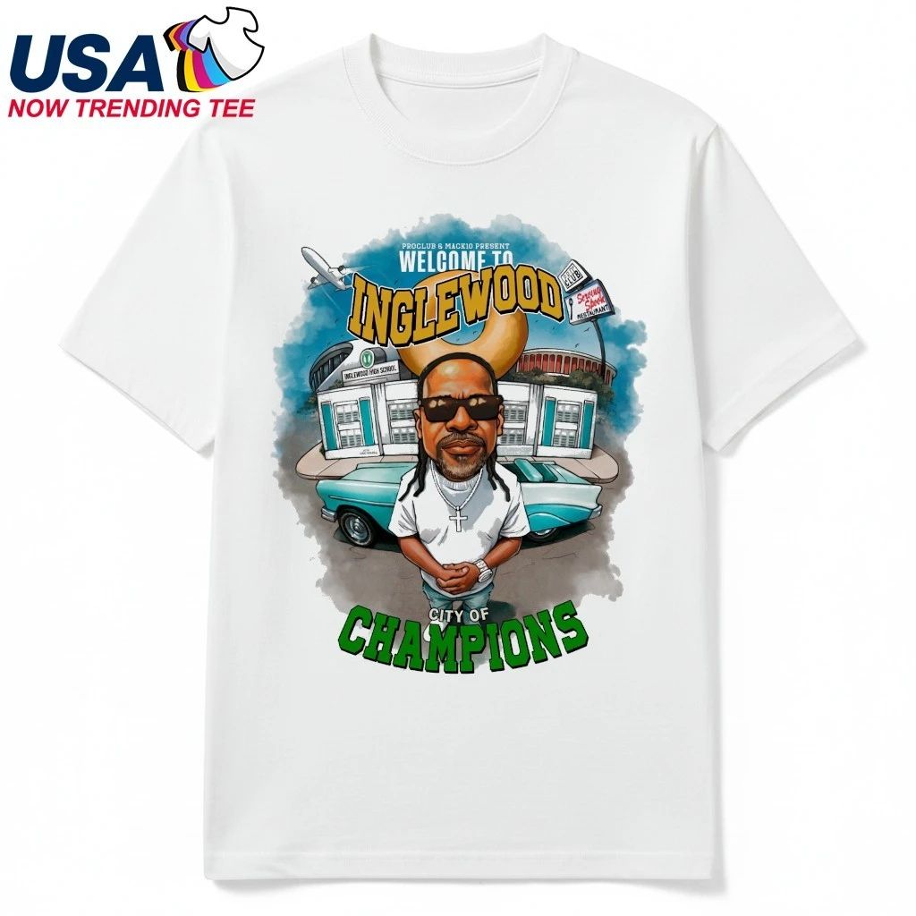 Pro Club x Mack 10 Inglewood City of Champions Shirt