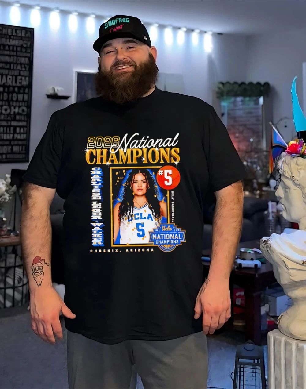Charlisse Leger-Walker Ucla Bruins 2026 Women’s Basketball National Champions shirt
