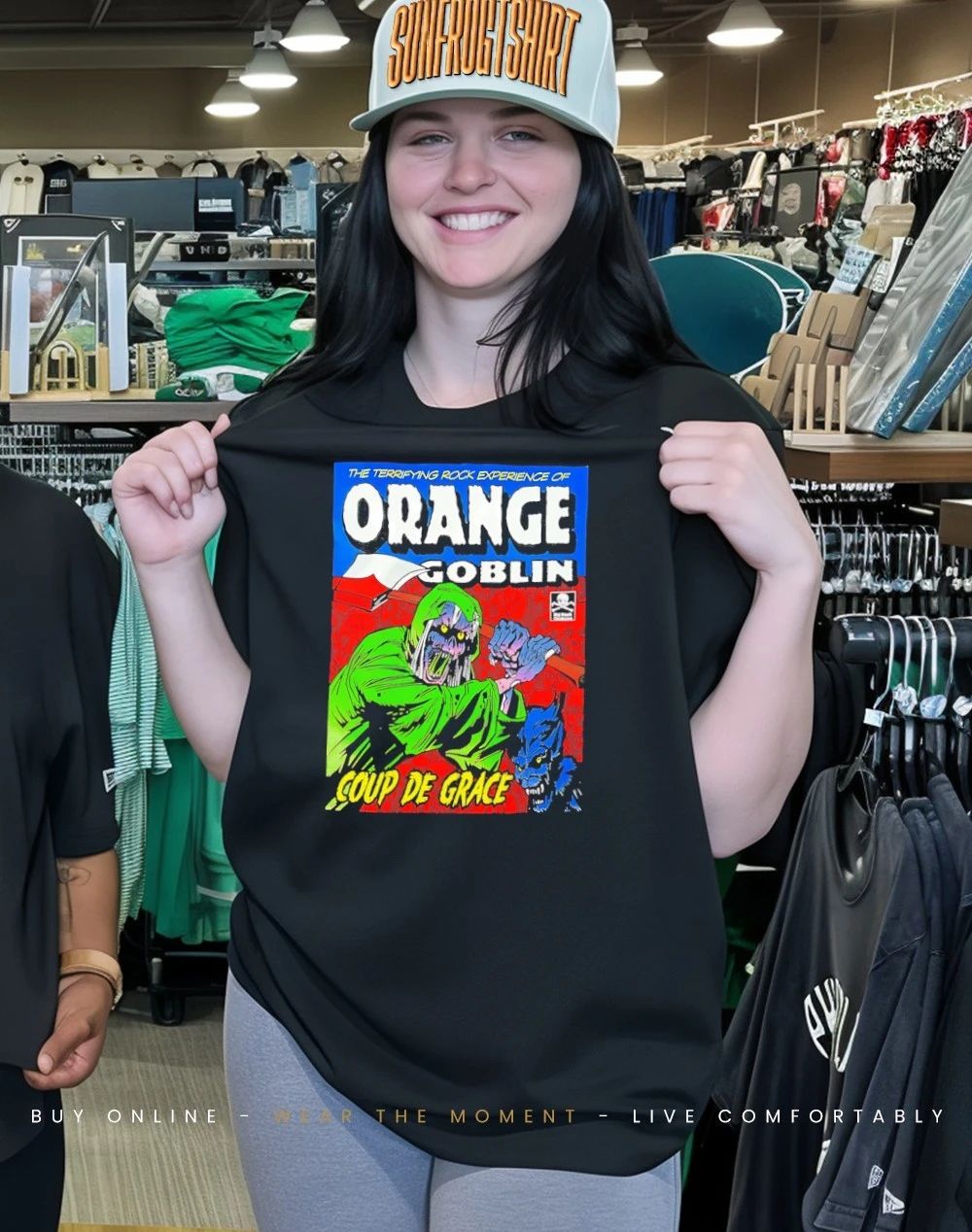 The terrifying rock experience of Orange Goblin coup de grace shirt