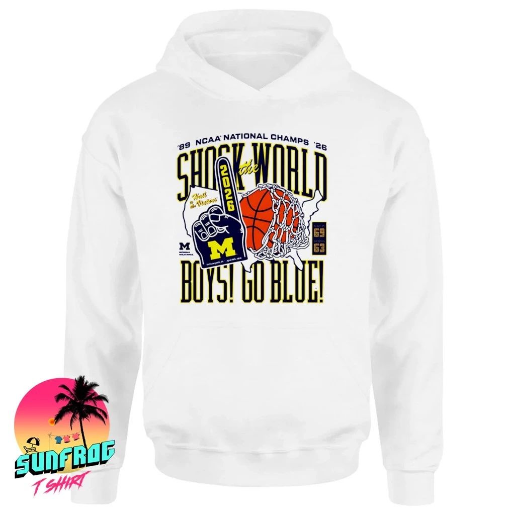 Michigan Basketball Shock The World Boys Two-Time National Champs shirt