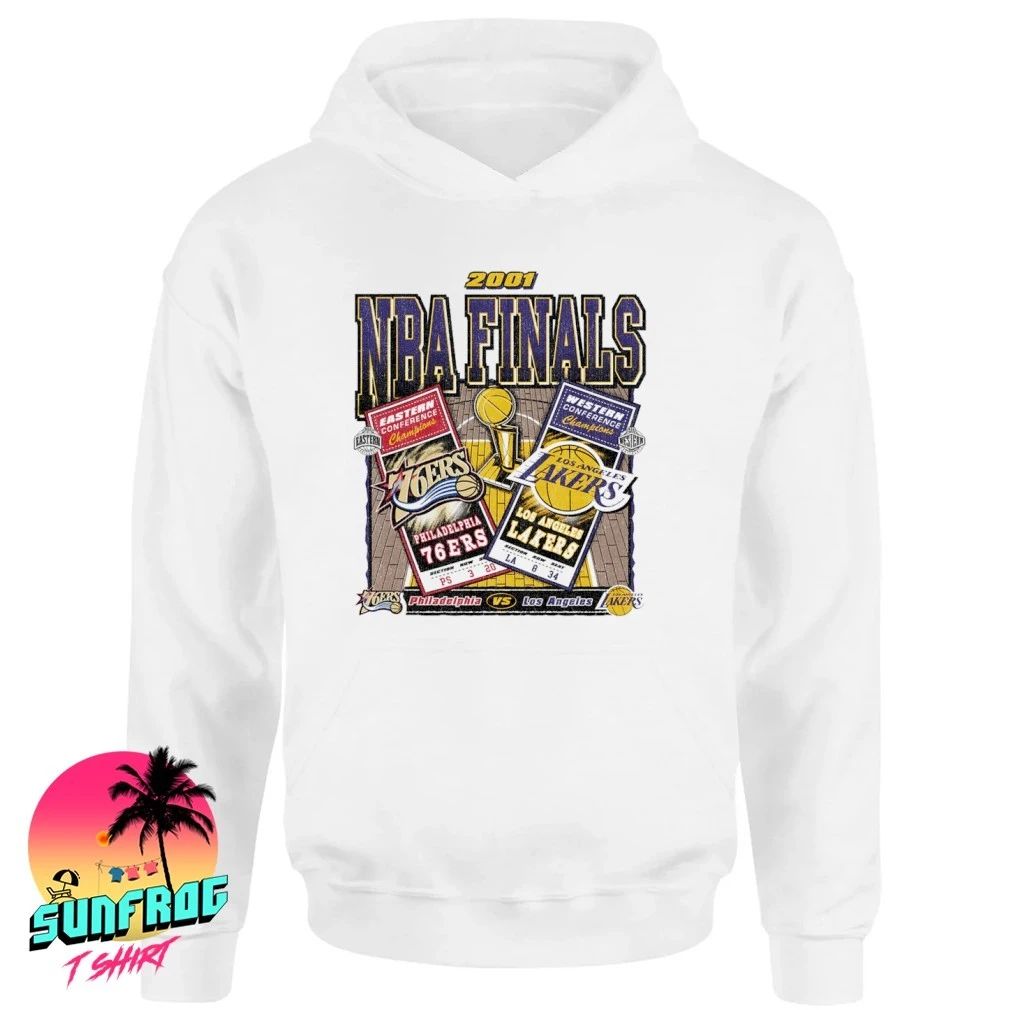 Philadelphia 76ers Vs Los Angeles Lakers Nba Finals Dueling Court Matchup shirt