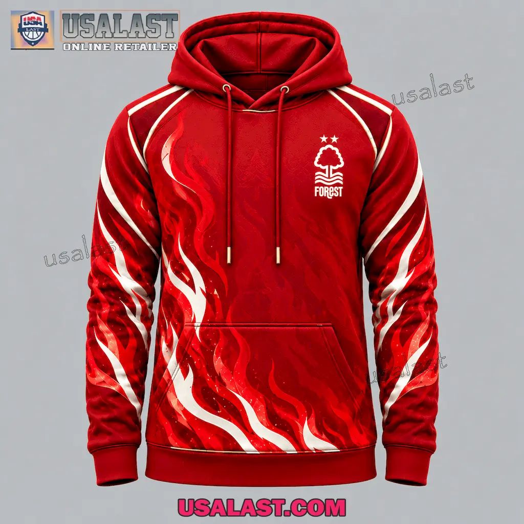 Nottingham Forest Personalized Tracksuit Hoodie And Jogger Pant Set