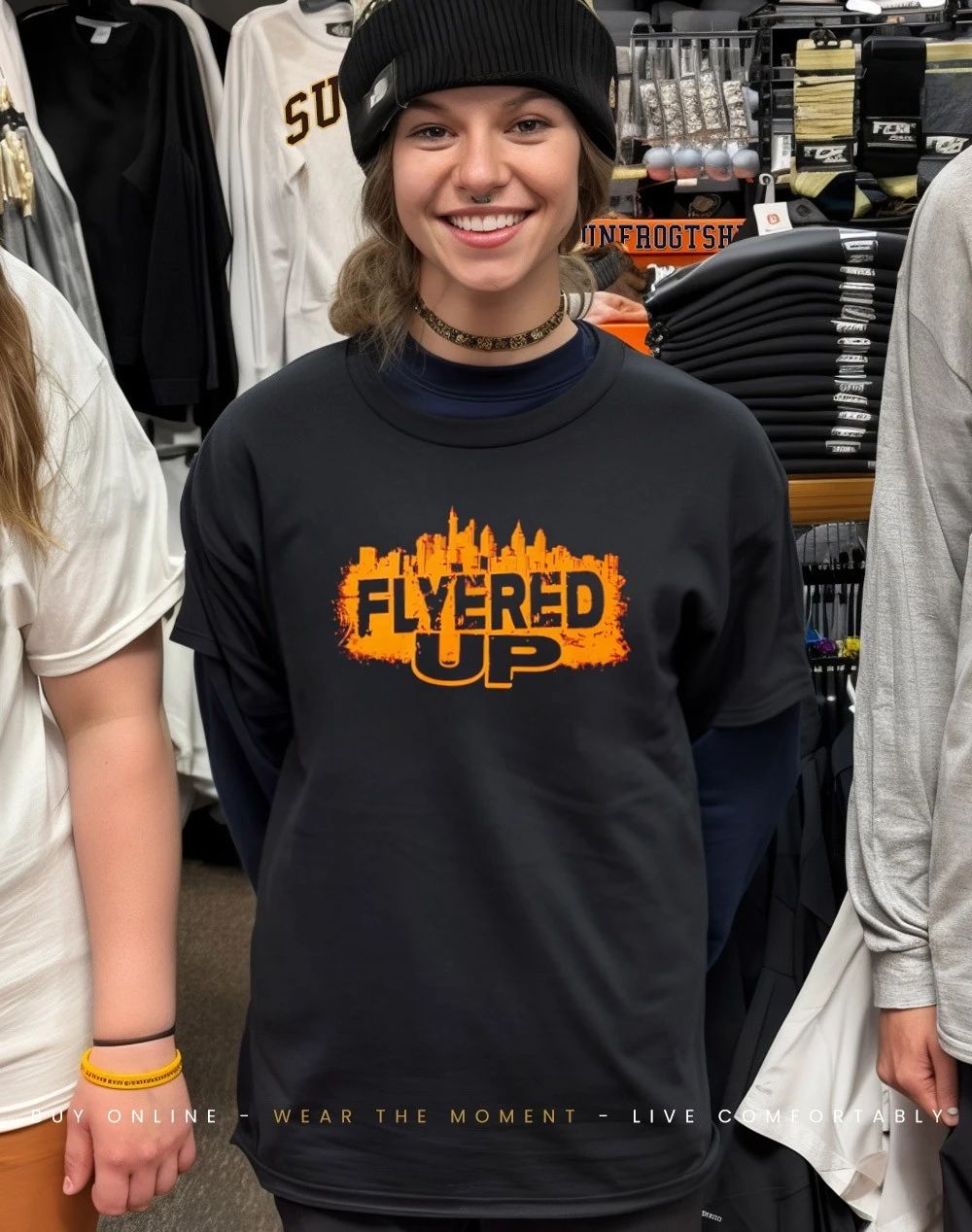 Flyers Flyered Up city skyline shirt