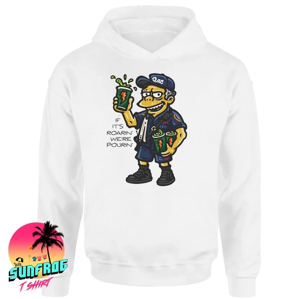 Simpson rac pour if it’s roaring we’re pouring shirt