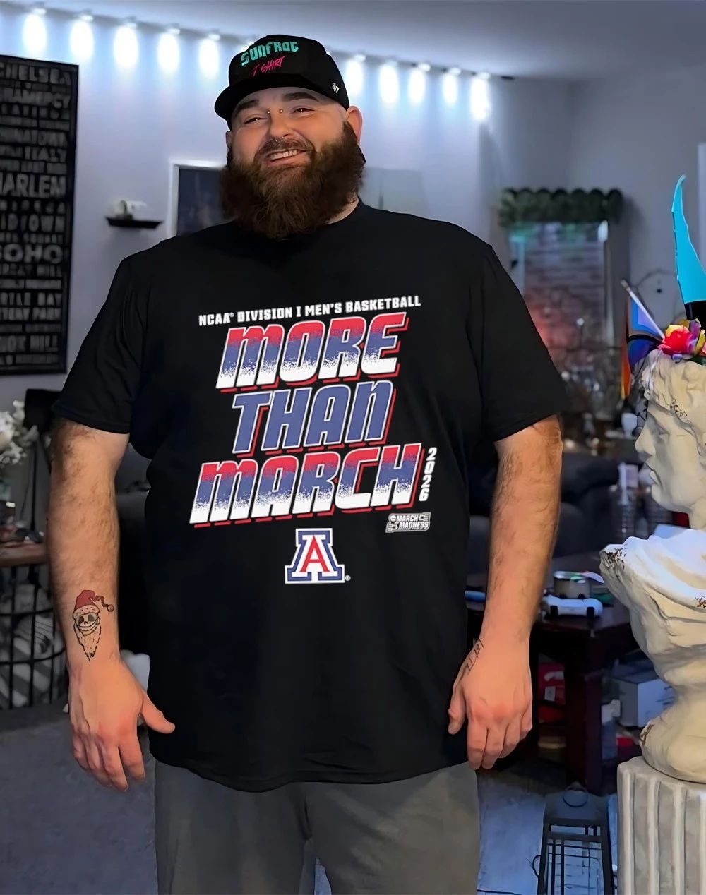 Arizona Wildcats 2026 March Madness NCAA Division I Men’s Baksetball More Than March shirt