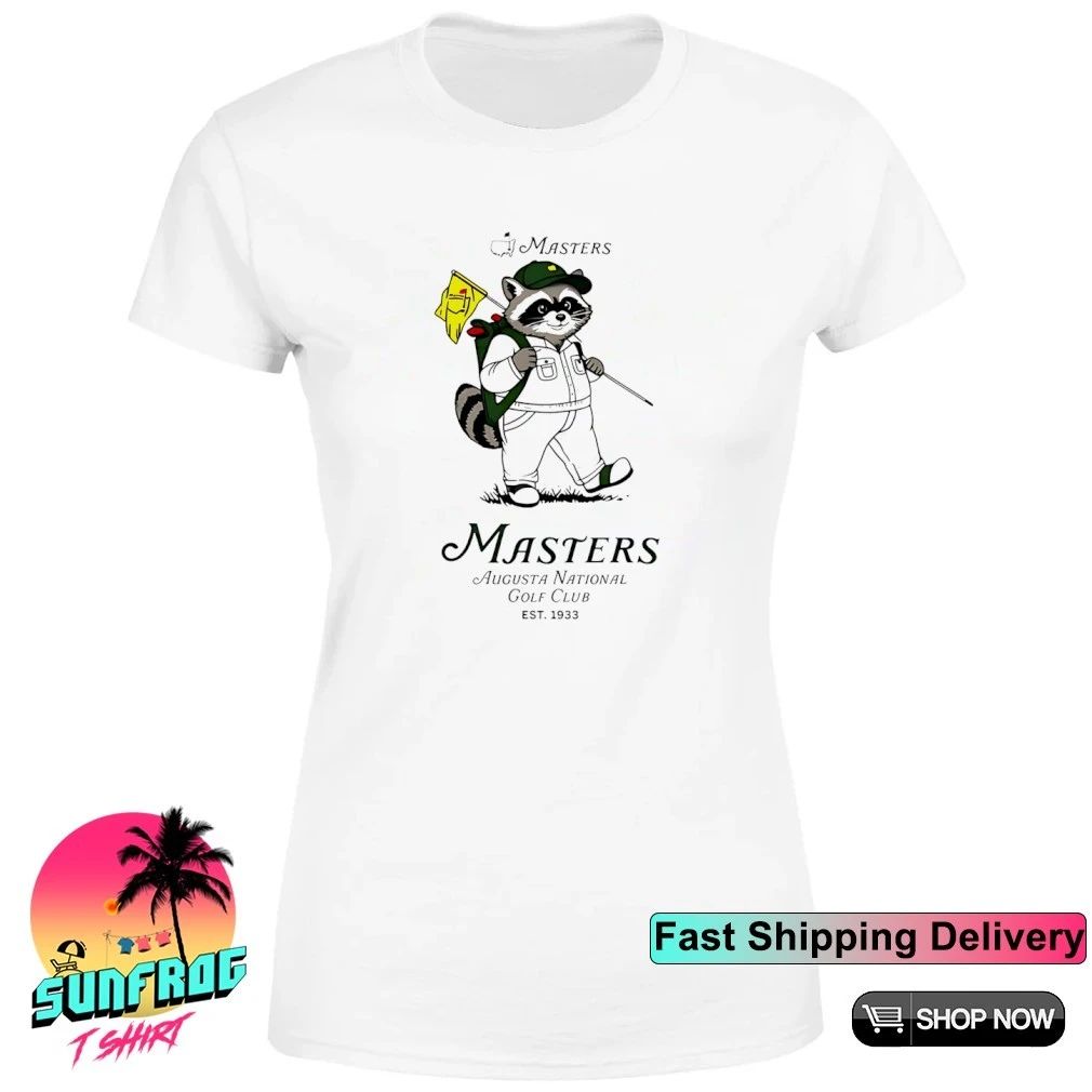 Raccoon Masters Tournament 2026 Augusta Inspired shirt
