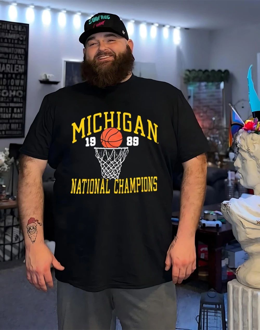 Michigan 1989 National Champs vintage shirt