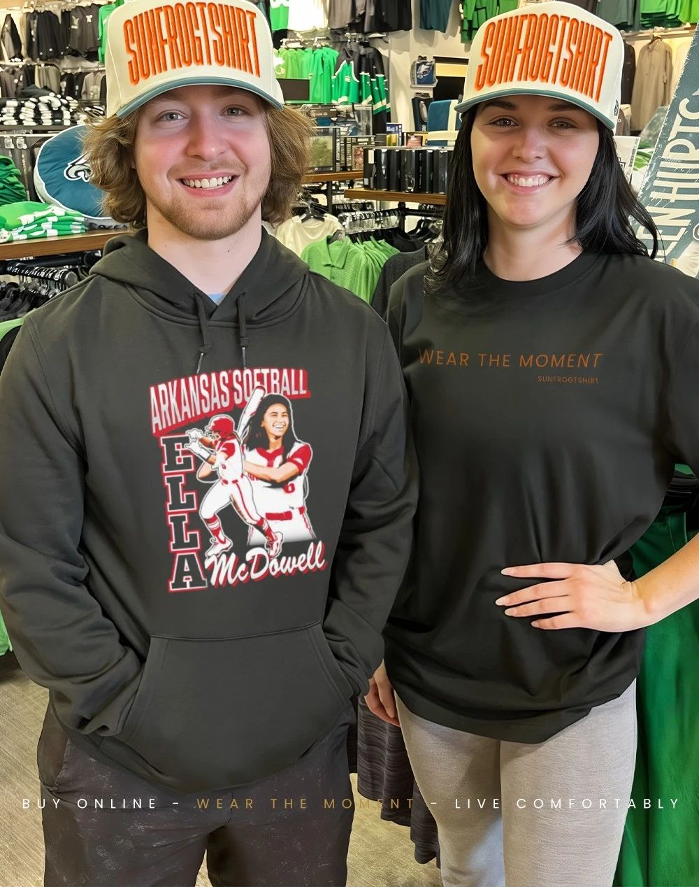 Ella McDowell Arkansas Razorbacks Retro 90s shirt