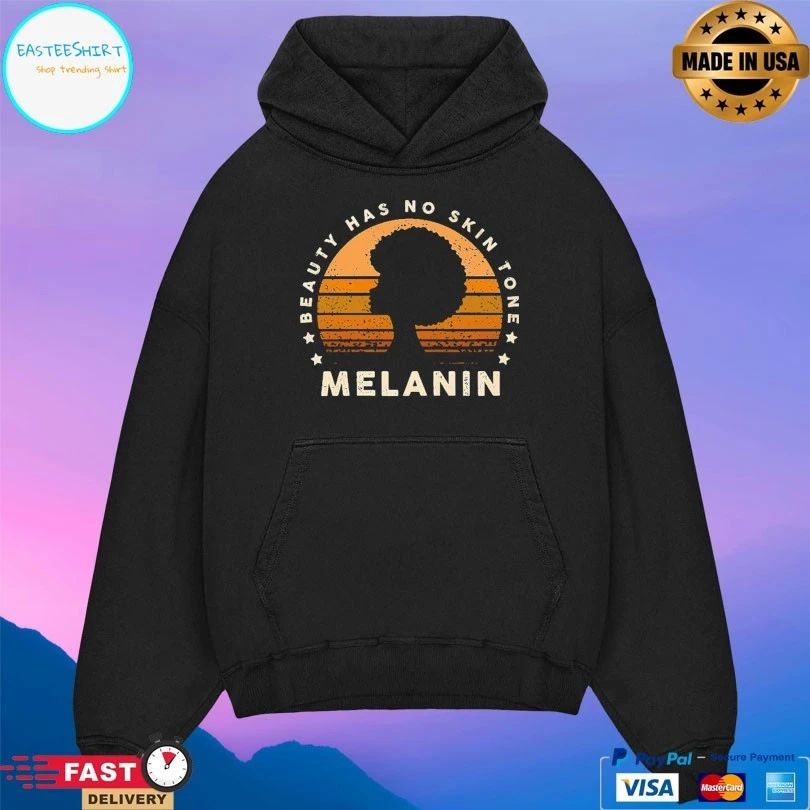 Beauty Has No Skin Tone Melanin Vintage T-shirt