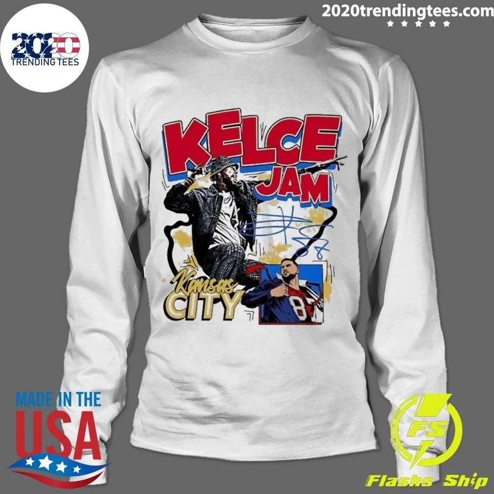 Travis Kelce Jam Kansas City Chiefs Signature Shirt
