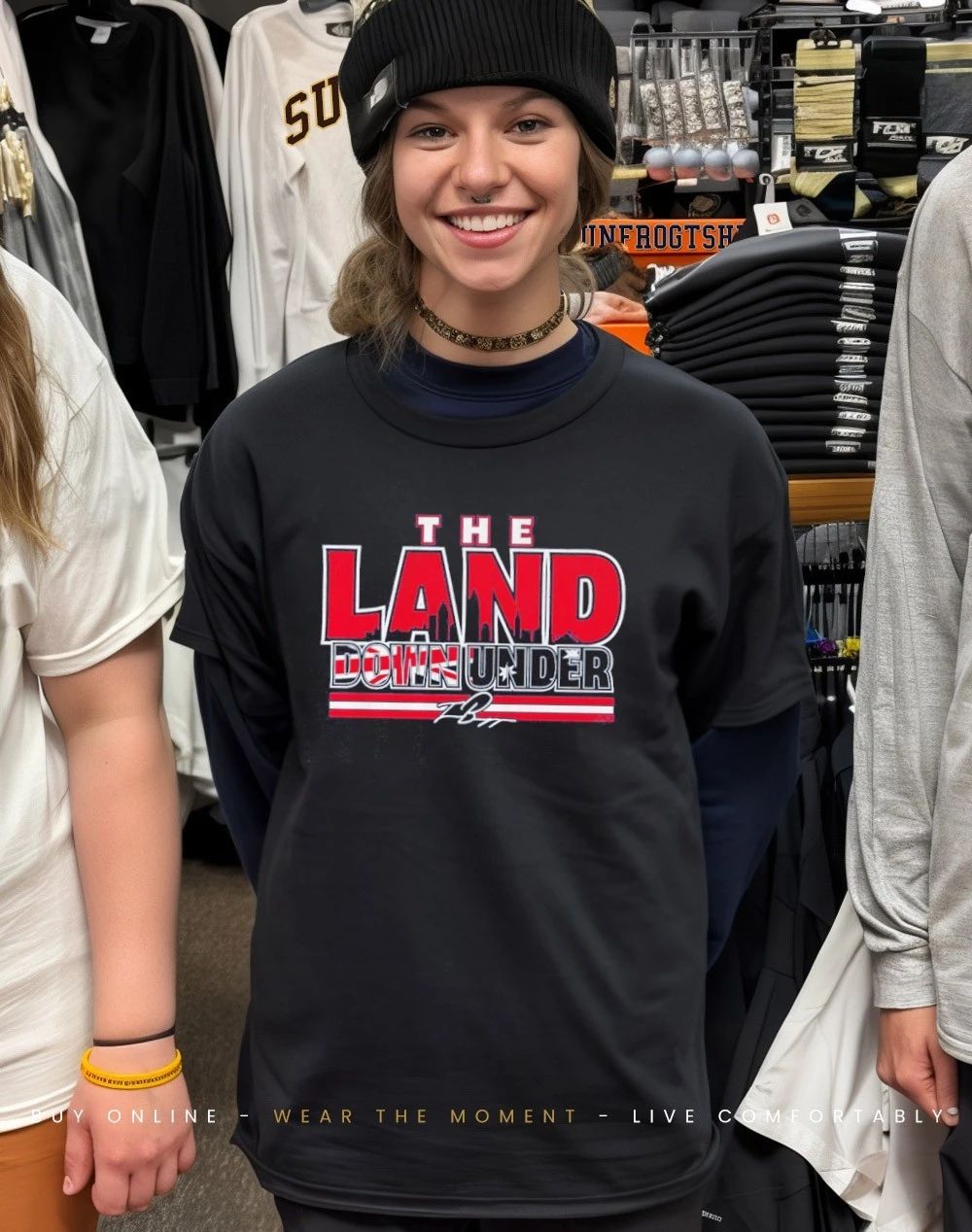 Travis Bazzana Cleveland Guardians The Land Down Under signature shirt