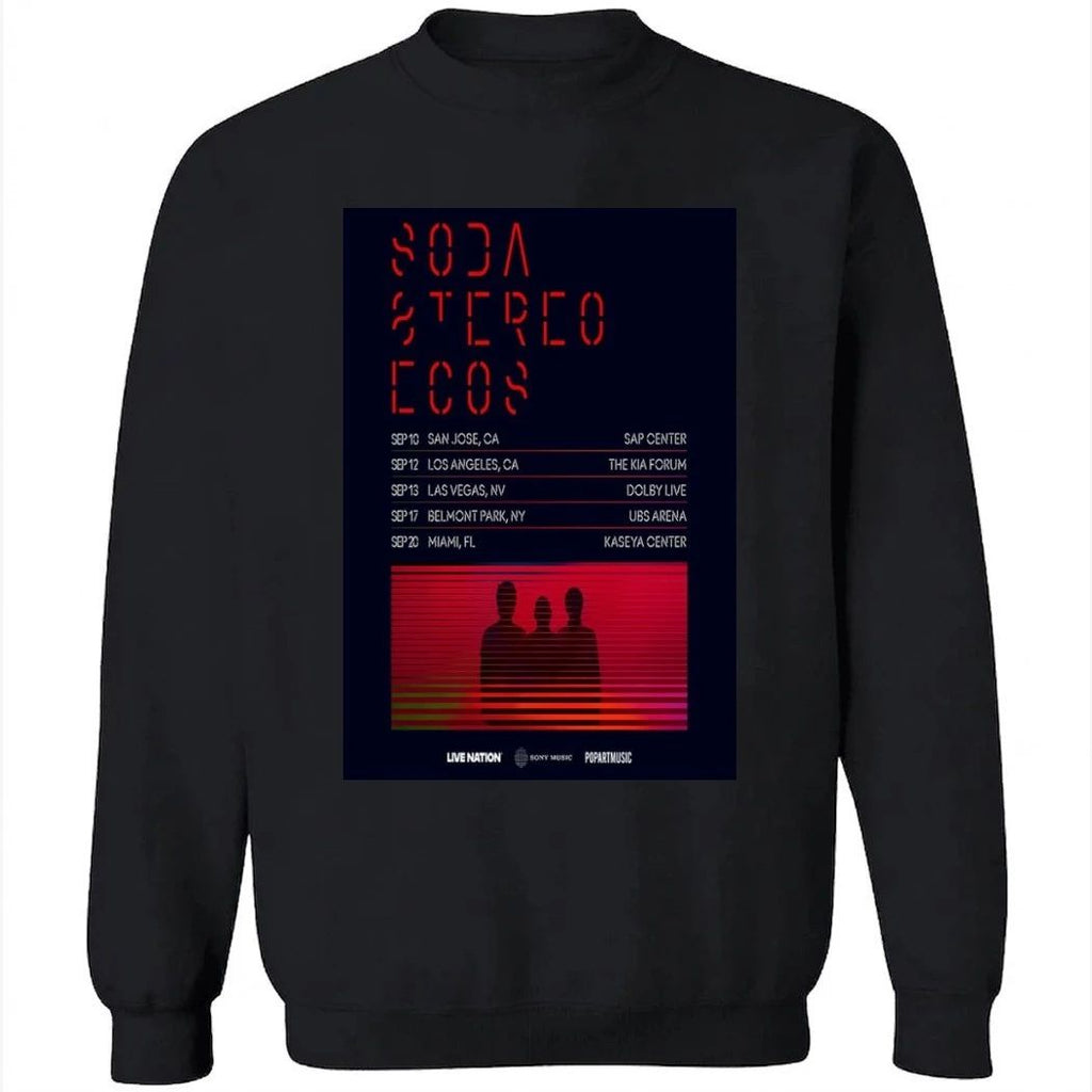 Soda Stereo Tour 2026 Poster Shirt