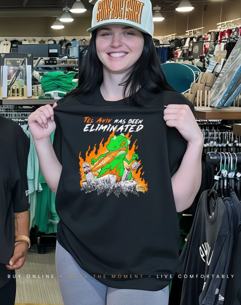 Reptar Tel Aviv Is Eliminated cartoon shirt
