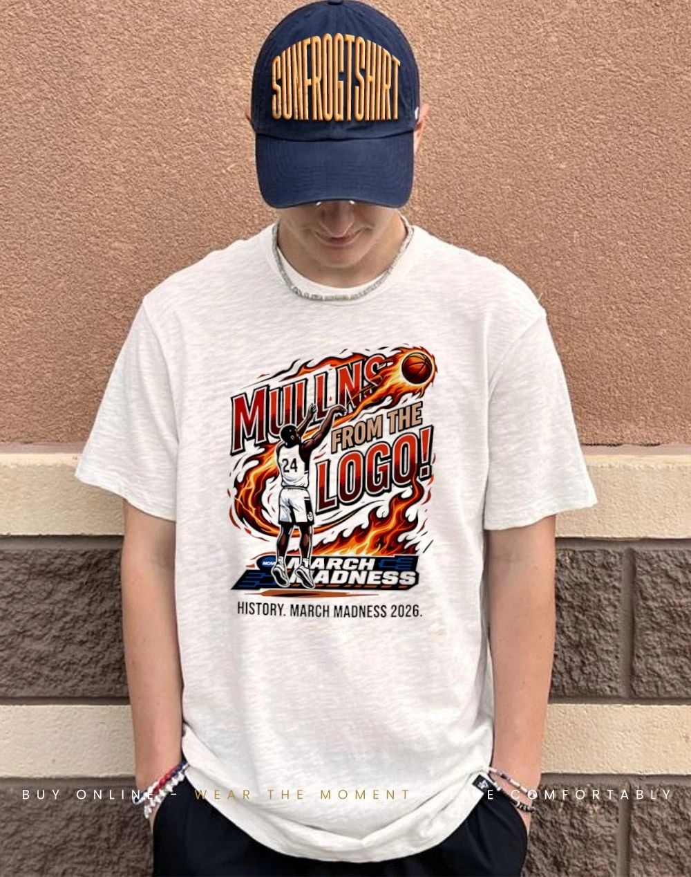Braylon Mullins From The Logo UConn Huskies history March Madness 2026 shirt