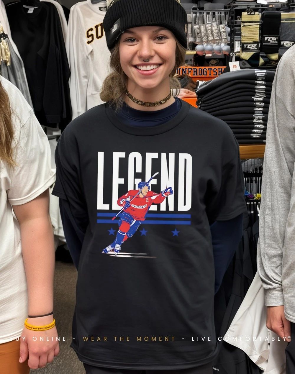 Capitals Legend Alex Ovechkin Washington Capitals hockey shirt